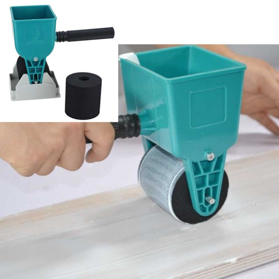 3/6 Inch Portable Handheld Woodworking Glue Applicator Roller Manual Gluer For Carpenter