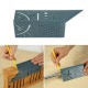 Woodworking 3D Mitre Angle Measuring Square Size Measure Tool Angle Ruler Hole-Positioning Gauge 45/90 Degree T Ruler