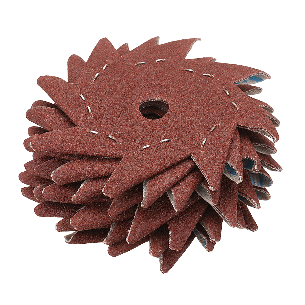 50Pcs-180-Grit-Octagonal-Abrasive-Sandpaper-Double-Layer-Sanding-Buffing-Tool-1574384-2