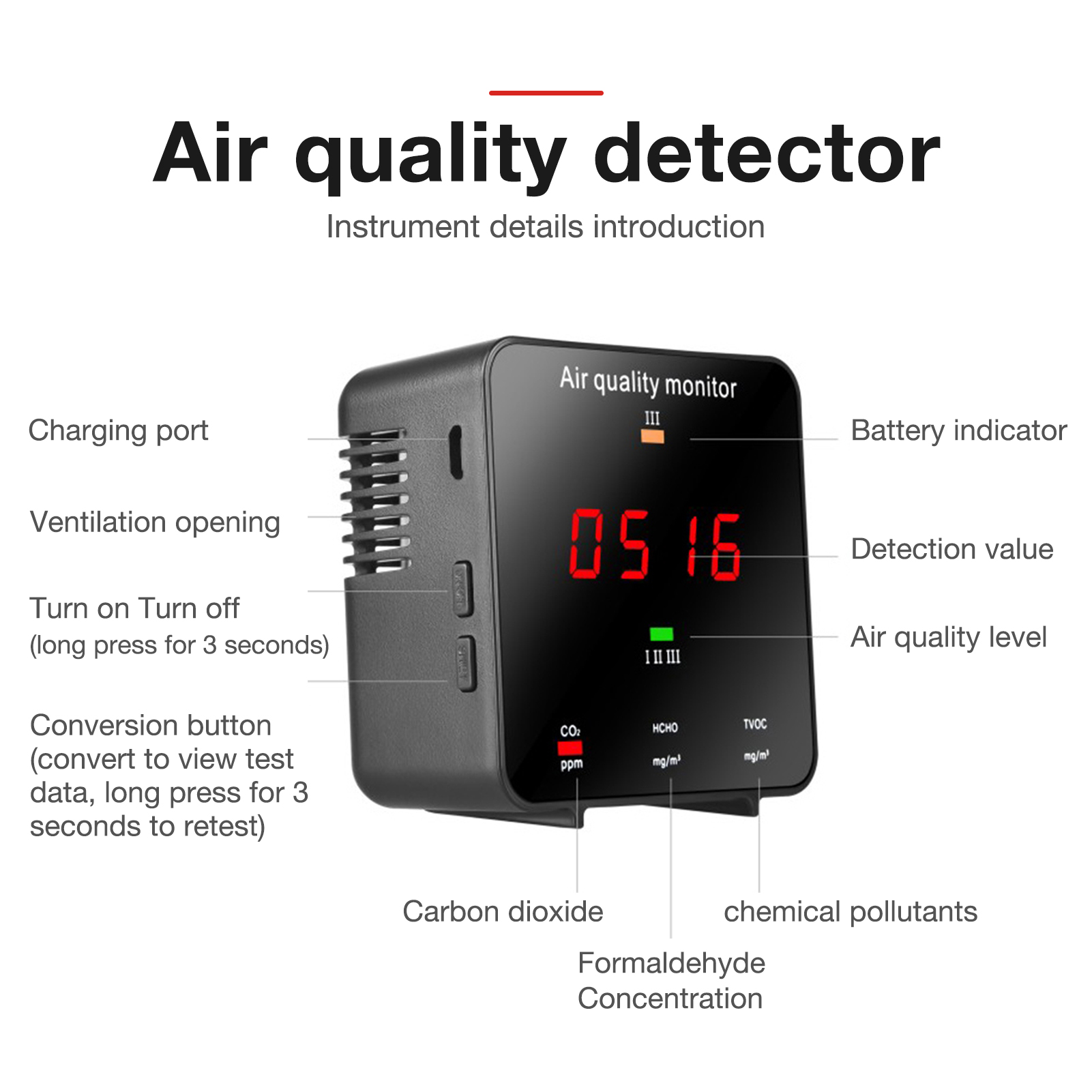 CO2-Meter-Digital-Temperature-Humidity-Sensor-Tester-Air-Quality-Monitor-Carbon-Dioxide-TVOC-Formald-1824199-11