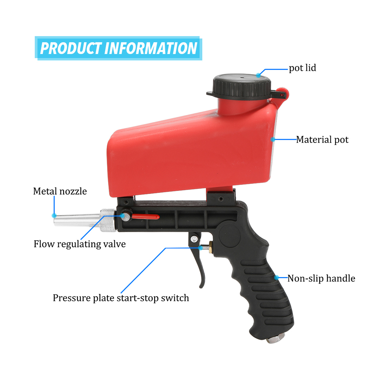 Portable-Gravity-Pneumatic-Sandblaster-Sprayer-Tool-Sandblasting-Machine-Removing-Spot-Rust-1607551-3