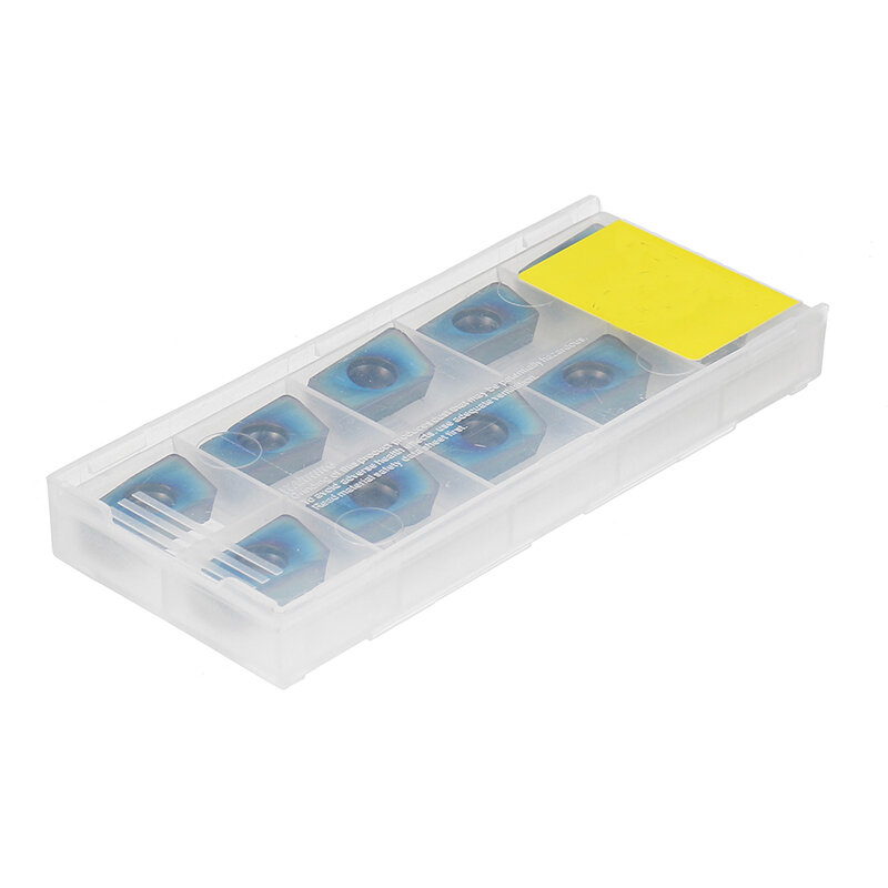 Mastering CNC Tooling with Blue Nano HRC52 Carbide Inserts