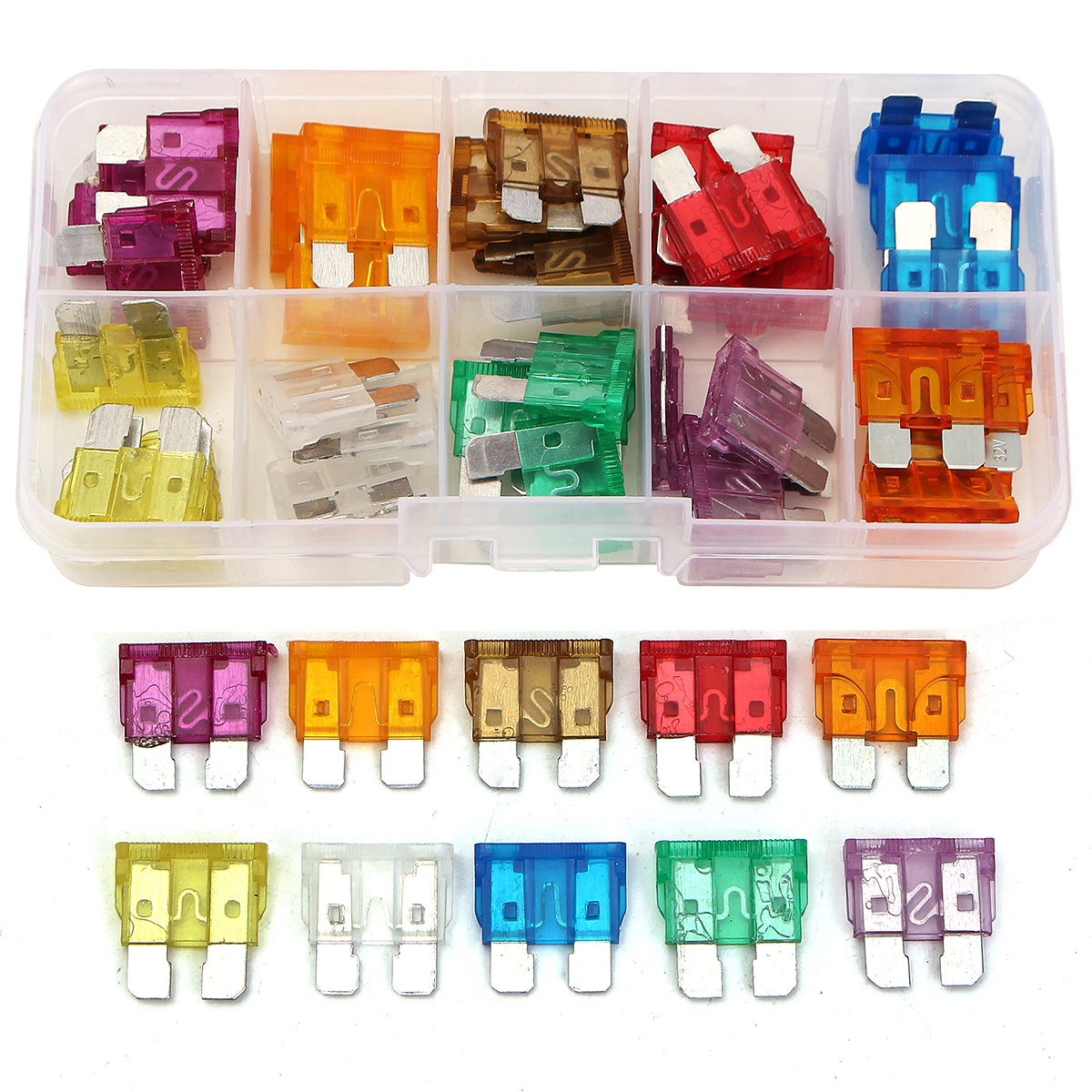 50Pcs-3A-40A-Colour-Medium-Blade-Fuses-Assortment-Kit--10-Sizes-1090646-1