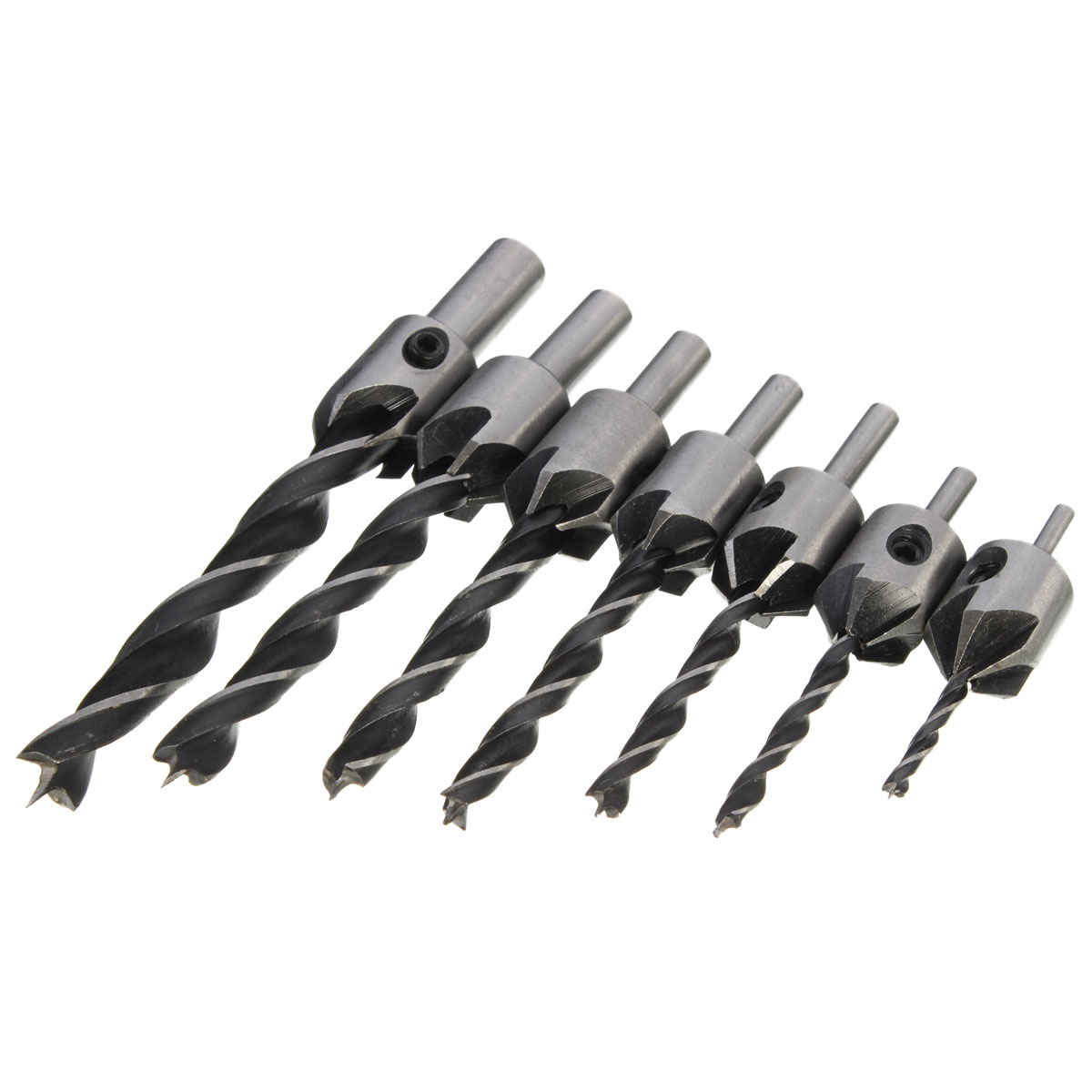 7pcs-5-Flute-Countersink-Drill-Bit-Set-3-10mm-Carpentry-Reamer-Steel-Woodworking-Chamfer-1314250-3