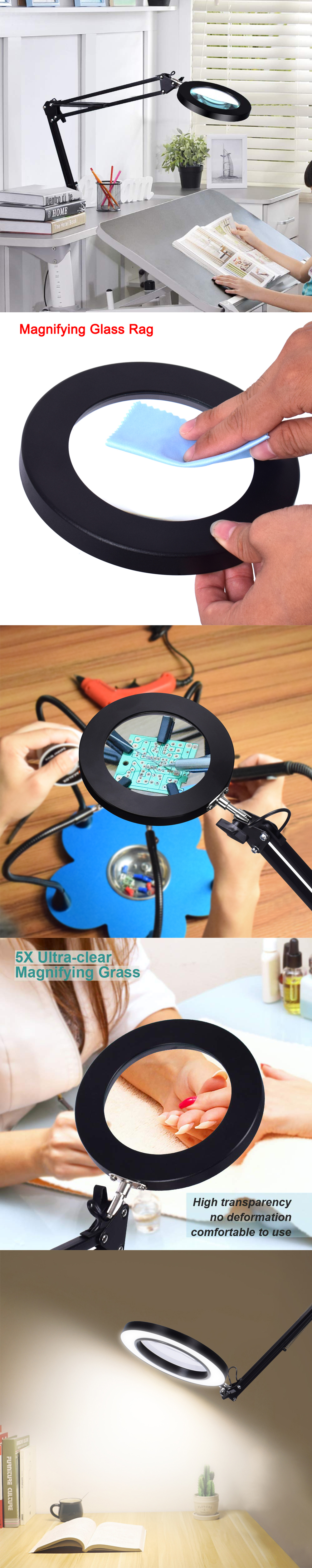 Flexible-Desk-Large-22cm22cm--5X-USB-LED-Magnifying-Glass-3-Colors-Illuminated-Magnifier-Lamp-Loupe--1592701-9