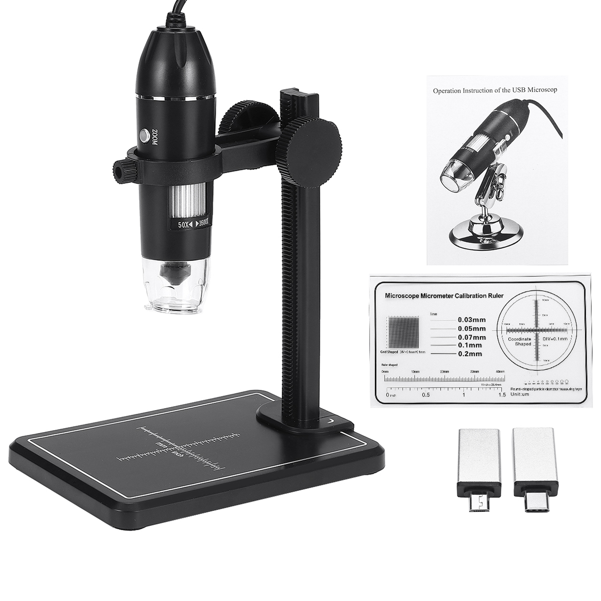 1600X-8LED-2MP-USB-Digital-Microscope-Borescope-Magnifier-Camera-Stand-Holder-1887210-10