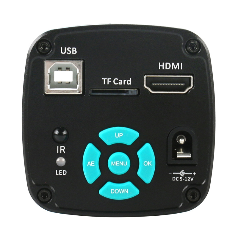 48MP-4K-HDMI-USB-Digital-Video-Monocular-Microscope-Camera-1X-130X-Zoom-C-Mount-Lens-for-Soldering-M-1921303-10