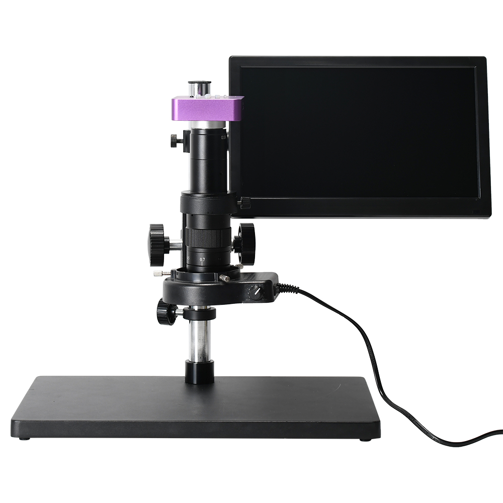 51MP-1080P-60FPS-HDMI-USB-Digital-Industrial-Video-Microscope-Camera-180X-C-MOUNT-Lens-with-116quot--1949109-1