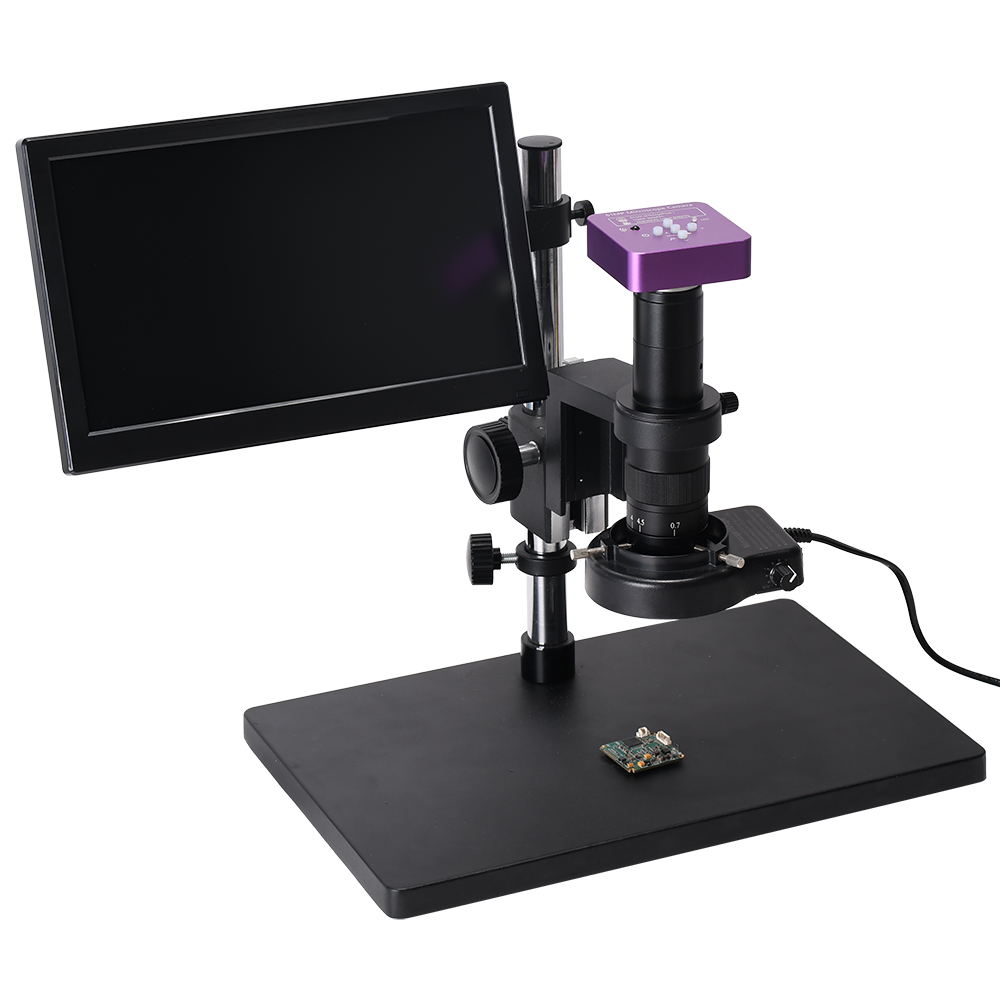 51MP-1080P-60FPS-HDMI-USB-Digital-Industrial-Video-Microscope-Camera-180X-C-MOUNT-Lens-with-116quot--1949109-2