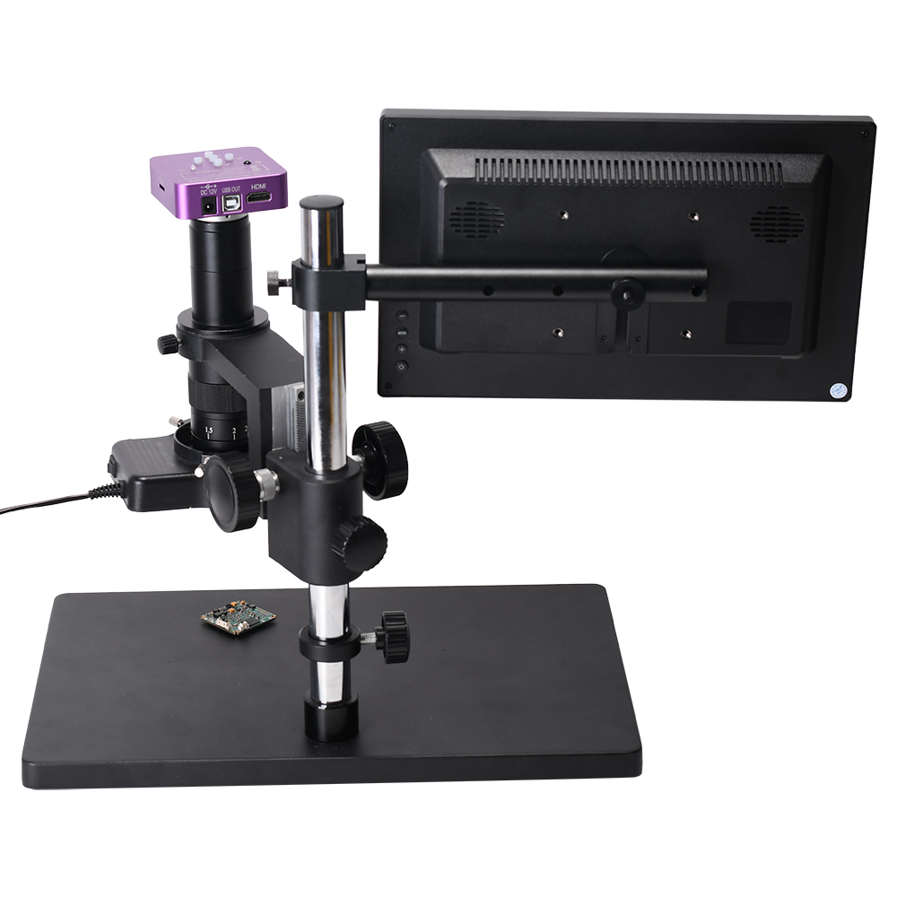 51MP-1080P-60FPS-HDMI-USB-Digital-Industrial-Video-Microscope-Camera-180X-C-MOUNT-Lens-with-116quot--1949109-3