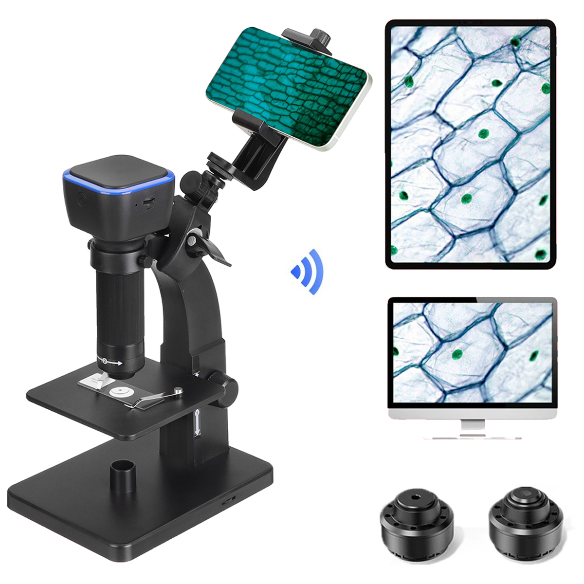 MUSTOOL-MT315W-HD-2000X-WIFI-Digital-Microscope-Dual-Lens-USB-Microbiological-Observation-Industrial-1840554-1