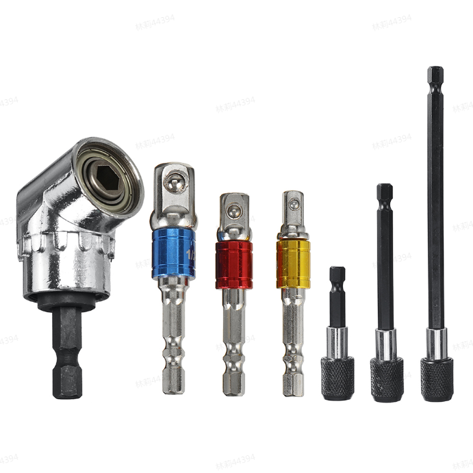 105-Degree-Electric-Drill-Corner-Changer-Tool-Set-With-Extension-Rod-And-Flexible-Shaft-Color-Extens-1825177-1