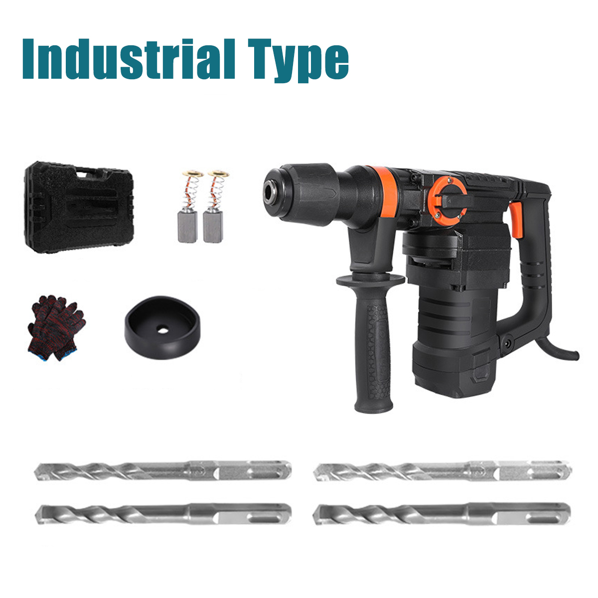 220V-1300W-3-in-1-Impact-Electric-Hammer-Drill-Electric-Rotary-Hammer-Perforator-Pick-Puncher-1806227-14