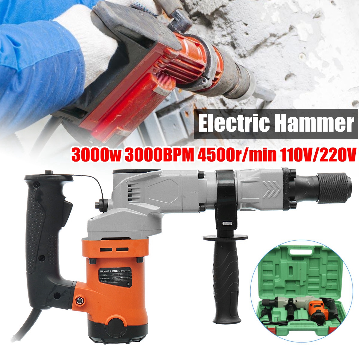 3000W-3000BPM-4500RMin-Electric-Hammer-Demolition-Hammers-Jackhammer-Concrete-Breaker-With-Case-1300390-2