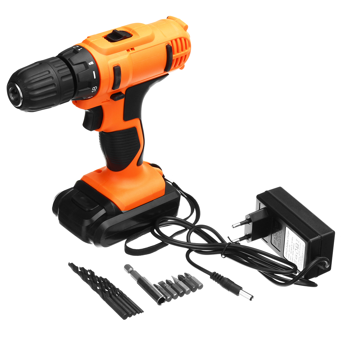 18V-Electric-Screwdriver-Cordless-Hammer-Impact-Power-Drill-Driver-Rechargeable-with-13Pcs-Drill-Bit-1324472-3