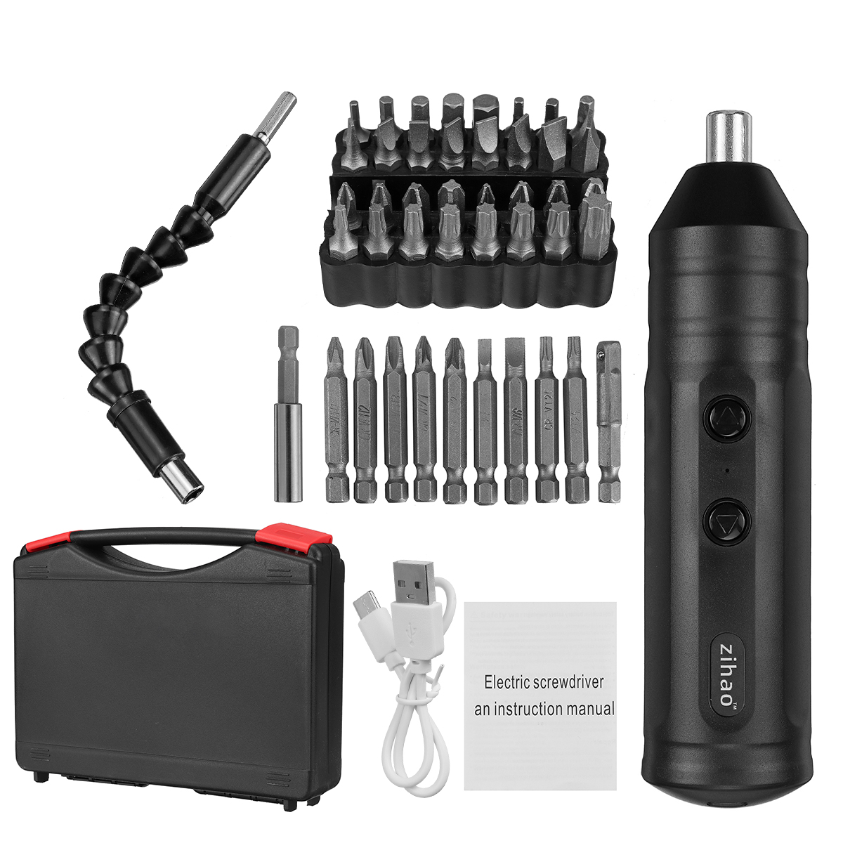 1PC10PCS45PCS-Portable-Mini-Electric-Screwdriver-Smart-Cordless-Automatic-Screwdriver-Multi-function-1939032-11