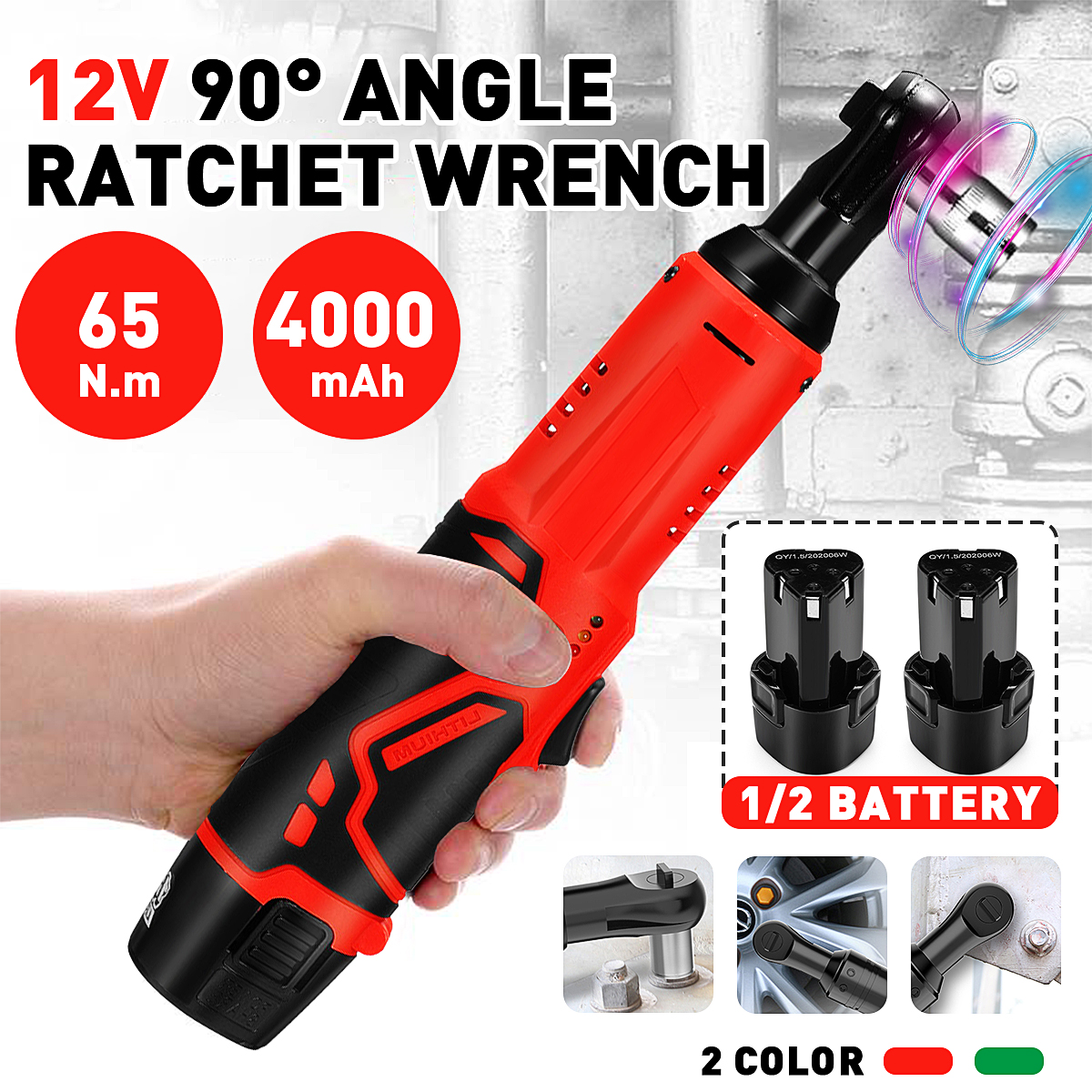 12V-4000mAh-38-65Nm-Battery-Ratchet-Handheld-Electric-Wrench-Set-with-1-2-Batteries-1939753-1