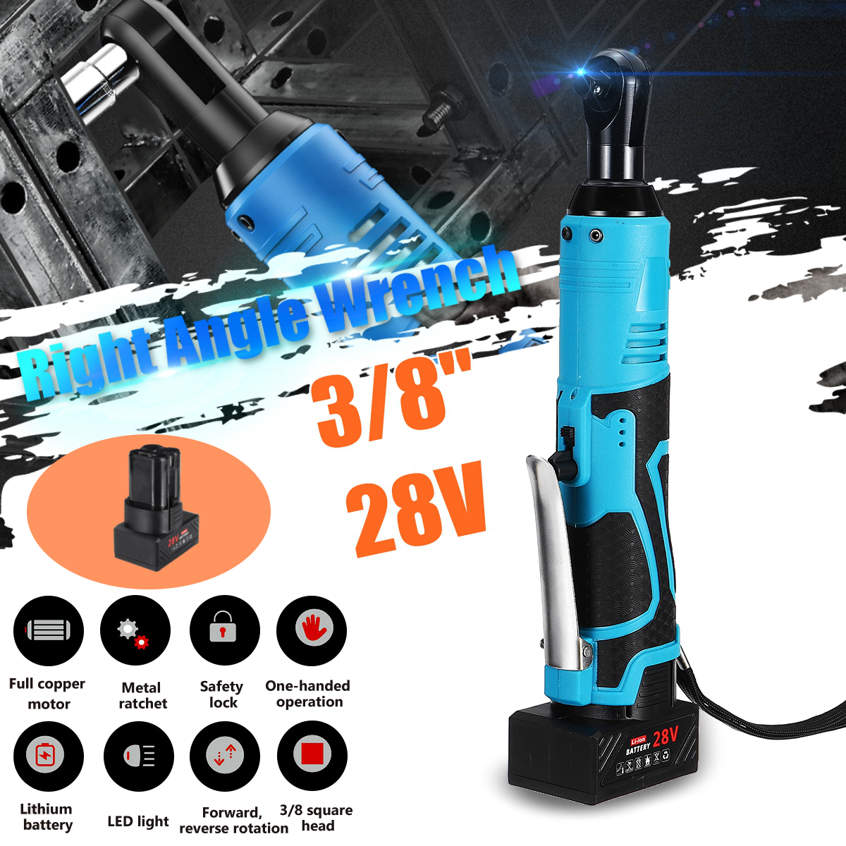 28V-60Nm-Electric-Cordless-90deg-Ratchet-Wrench-38quot-Portable-8000mAh-Rechargeable-Battery-Right-A-1477209-1