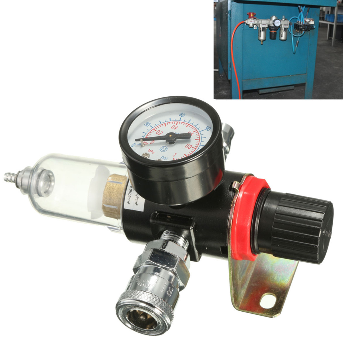 AFR-2000-14quot-Air-Compressor-Filter-Water-Separator-Trap-Tools-Kit-Regulator-Gauge-1043338-4
