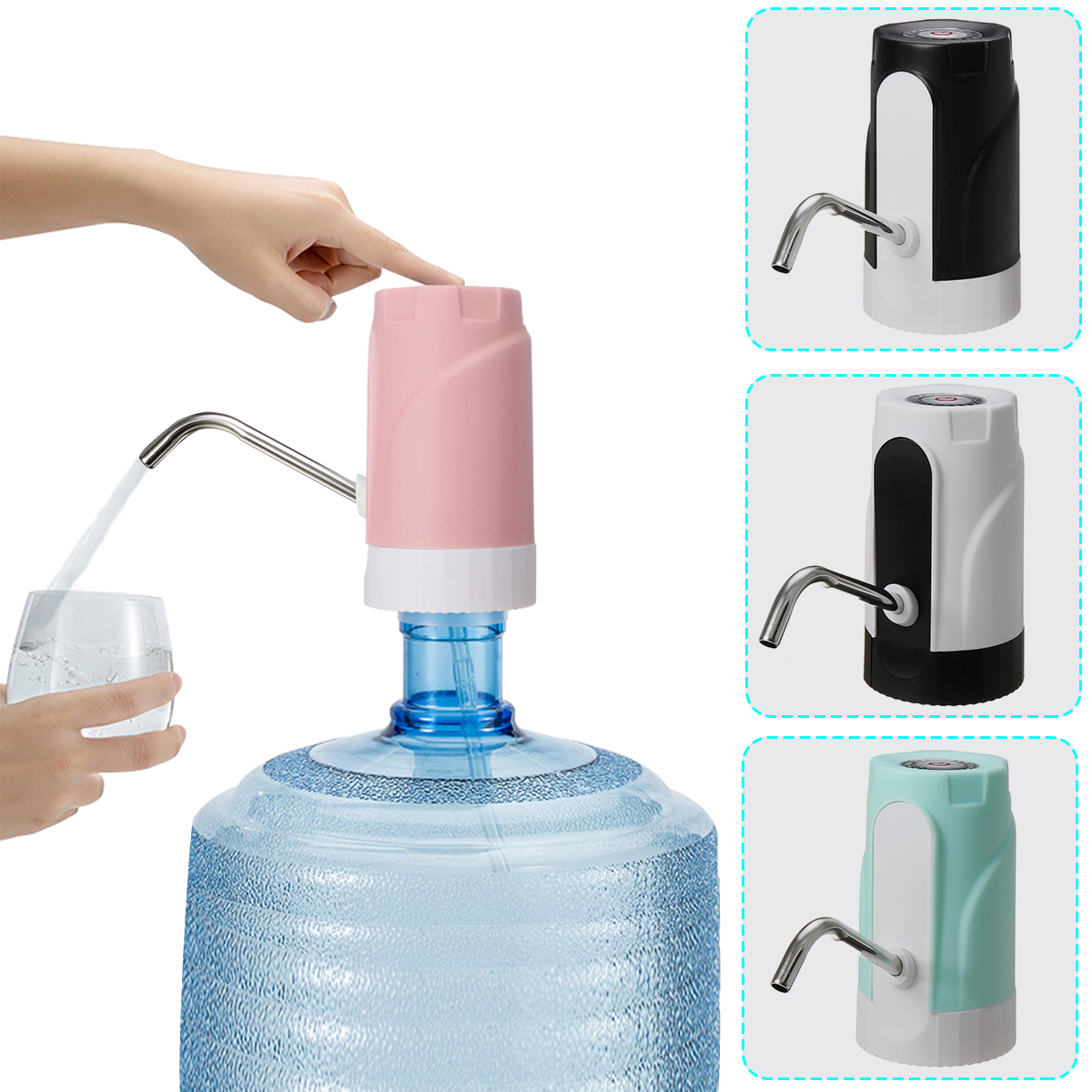 Electric-Drinking-Water-Pump-Portable-Water-Dispenser-Water-Bottles-USB-Charging-Automatic-Waterer-1651163-2