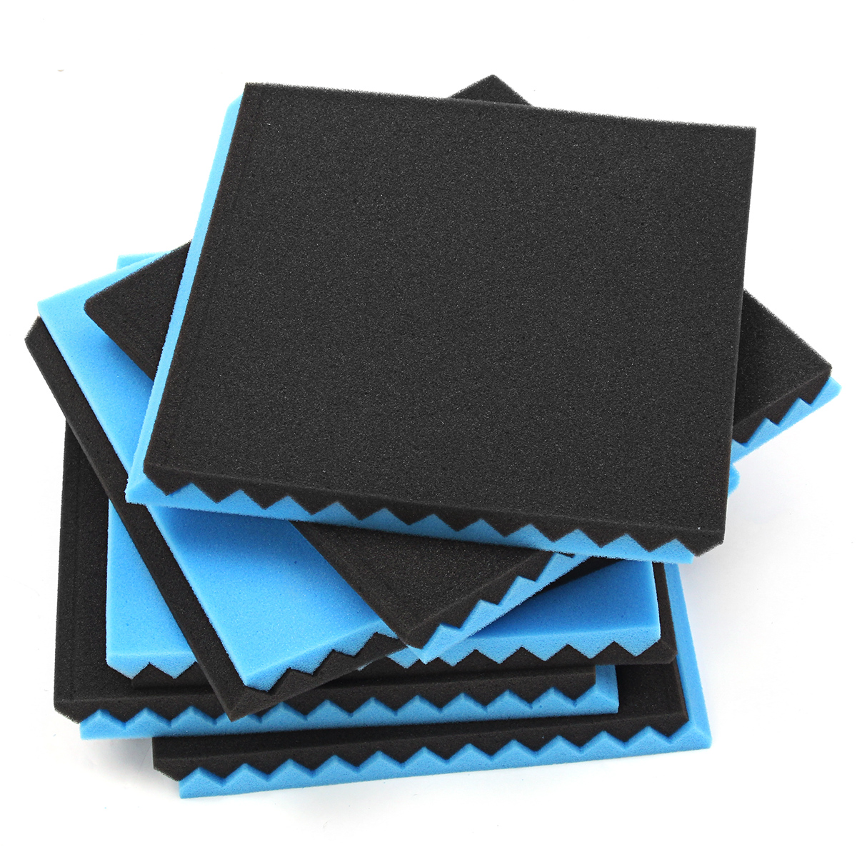 12PCS-Soundproofing-Foam-Tiles-Kits-Black-Blue-1631984-3