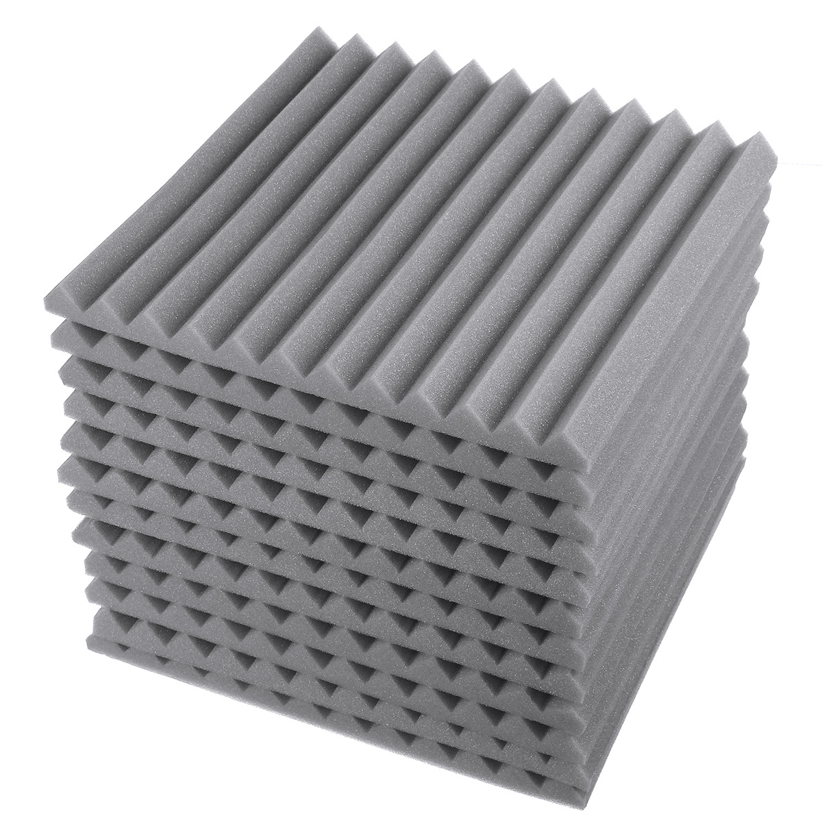 24Pcs-Acoustic-Panels-Tiles-Studio-Soundproofing-Insulation-Closed-Cell-Foam-1761610-7