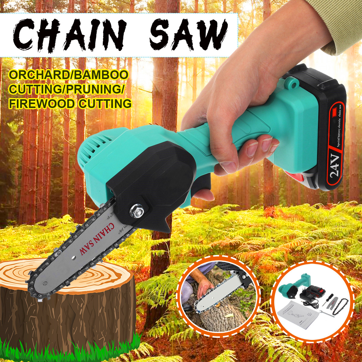 21V-Rechargeable-Portable-Electric-Saws-Household-Woodworking-Chainsaw-Garden-Mini-Electric-Chain-Sa-1764820-1
