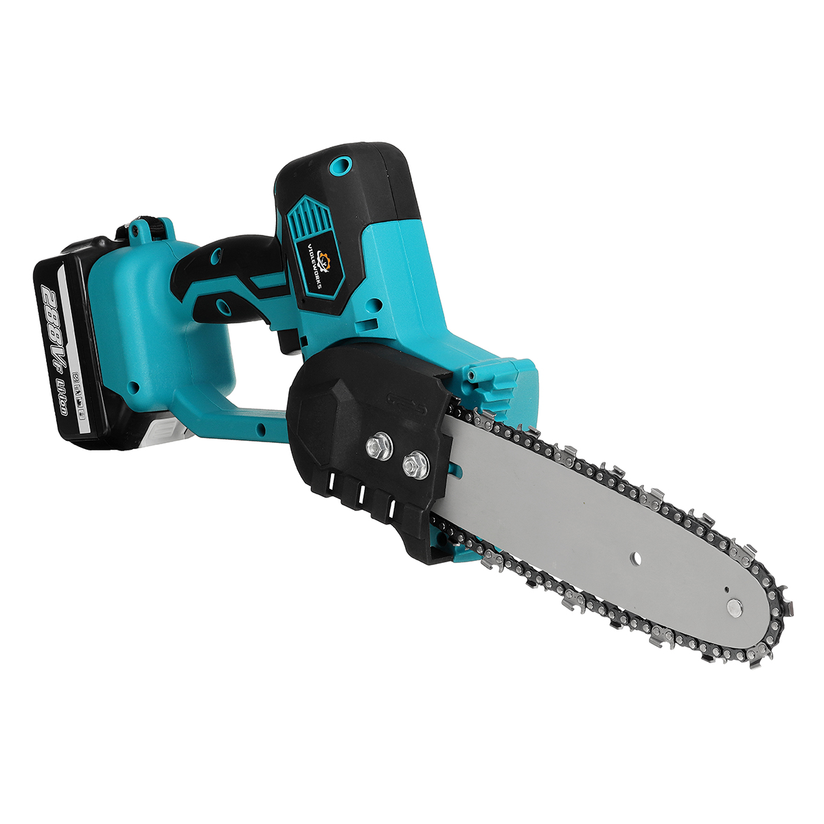 288VF-8Inch-Cordless-Electric-Chainsaws-One-Hand-Saw-Chain-Saw-Woodworking-Tool-W-12pcs-Battery-1835929-9