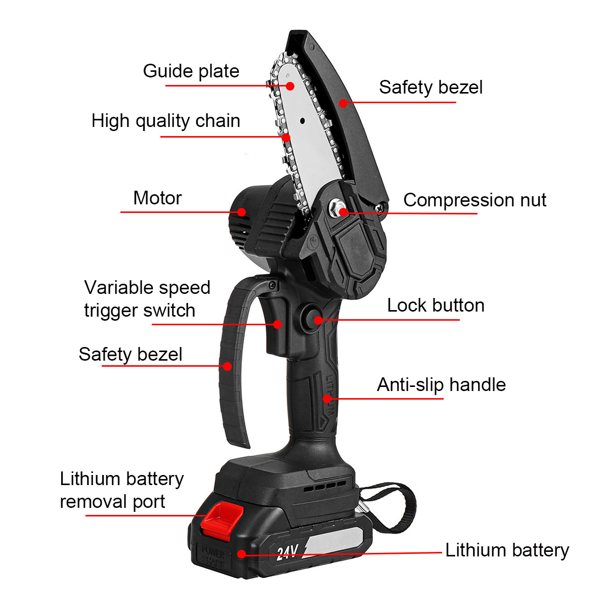 4inch-24V-Rechargeable-Brushless-Electric-Chain-Saw-Woodworking-Tool-Wood-Cutter-ChainSaws-W-12pcs-B-1858870-6