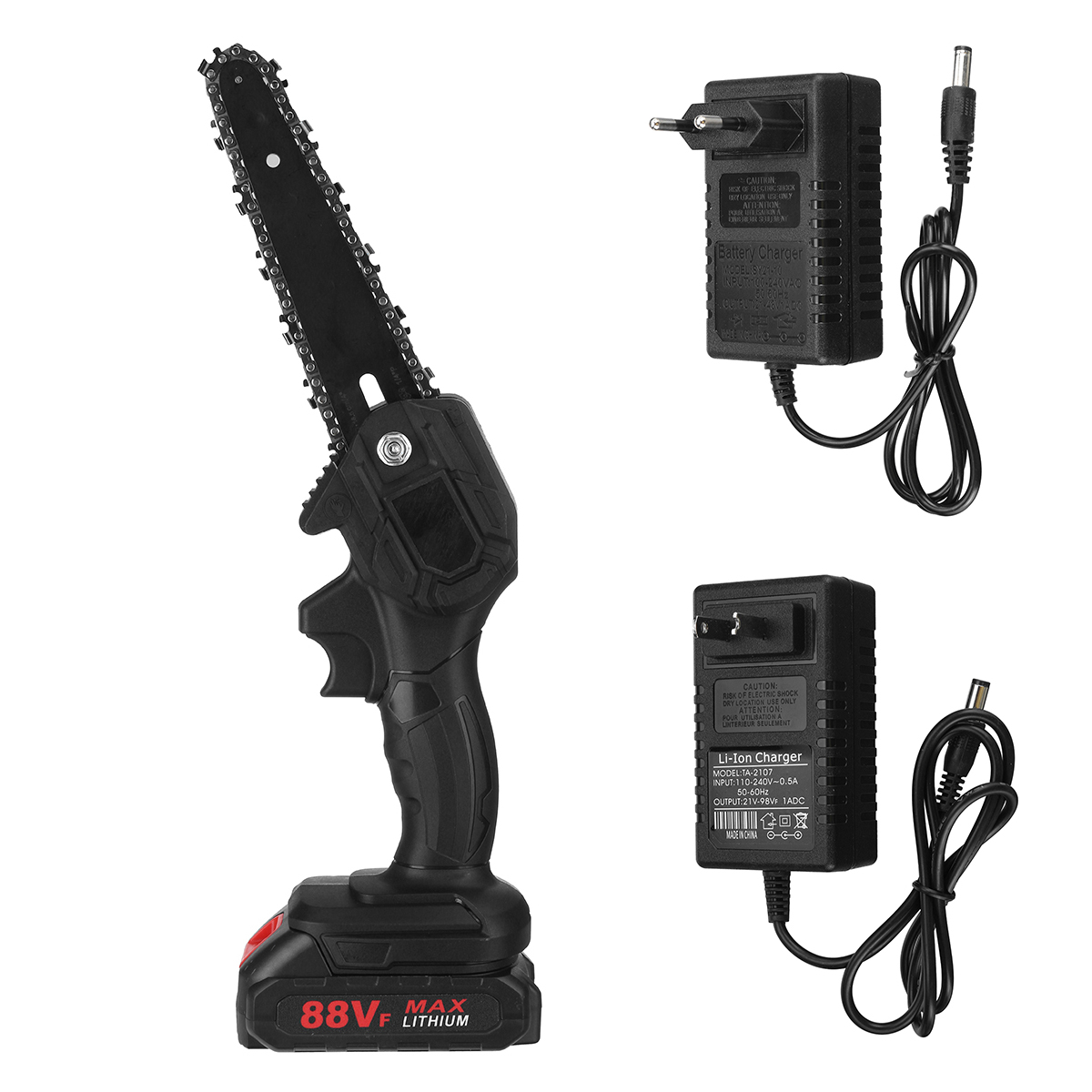 6Inch-1200W-21V-Electric-Chain-Saw-Pruning-ChainSaw-Cordless-Woodworking-Cutter-Tool-W-012pcs-Batter-1805854-10