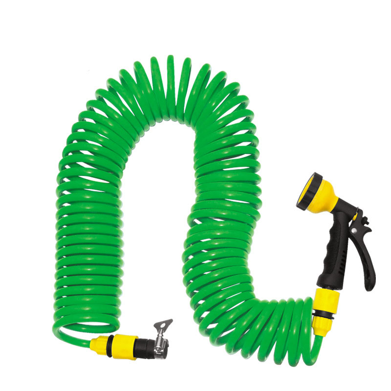 Coiled-Wash-Down-Hose-with-Nozzle-Flexible-Portable-Expandable-Garden-Water-Hose-With-Nozzle-1286327-1