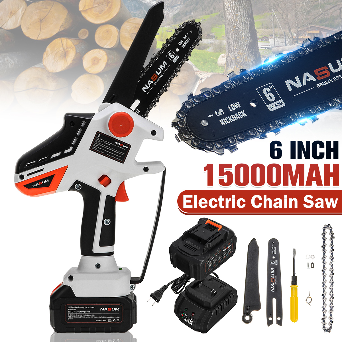 NASUM-6-Inch-Brushless-Chainsaw-Cordless-Mini-Handheld-Pruning-Saw-Portable-Woodworking-Electric-Saw-1900739-3
