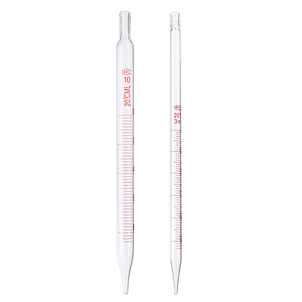 123510ml-Glass-Short-Pipette-With-Scale-And-Bubble-Lab-Glassware-Kit-1434918-1
