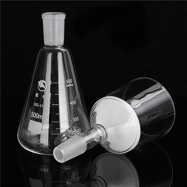 500mL-2429-Joint-Suction-Filtration-Equipment-Glass-Buchner-Funnel-Conical-Flask-Filter-Kit-1115186-3