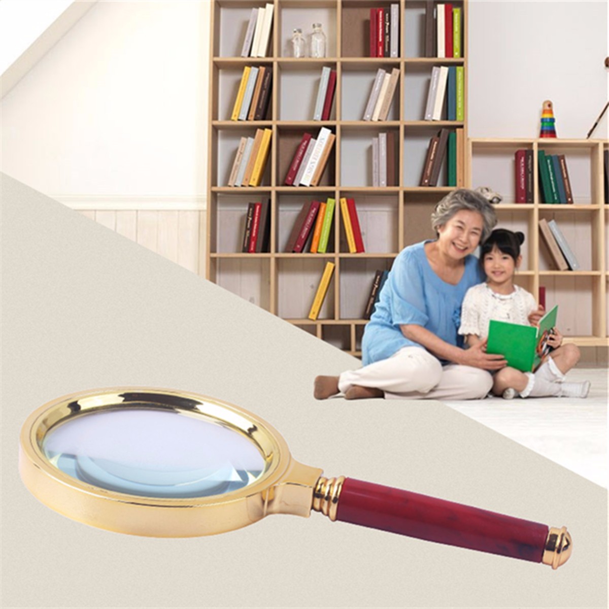 70mm-10X-Handheld-Magnifier-Magnifying-Glass-Loupe-Lens-for-Easy-Reading-Jewelry-1046079-2