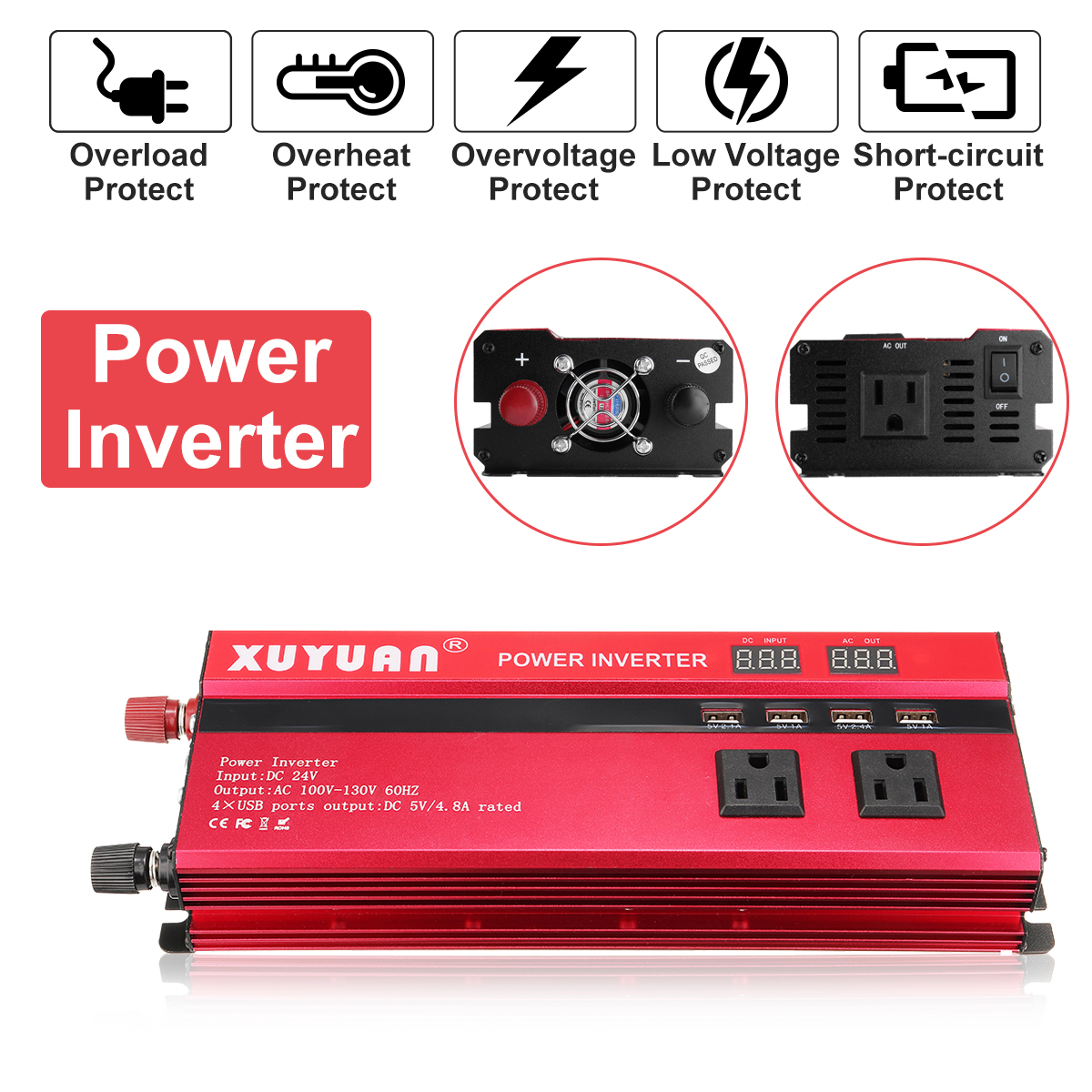 5000W-12V24V-DC-to-110V220V-AC-Solar-Power-Inverter-LED-Modified-Sine-Wave-Converter-Red-1287104-3