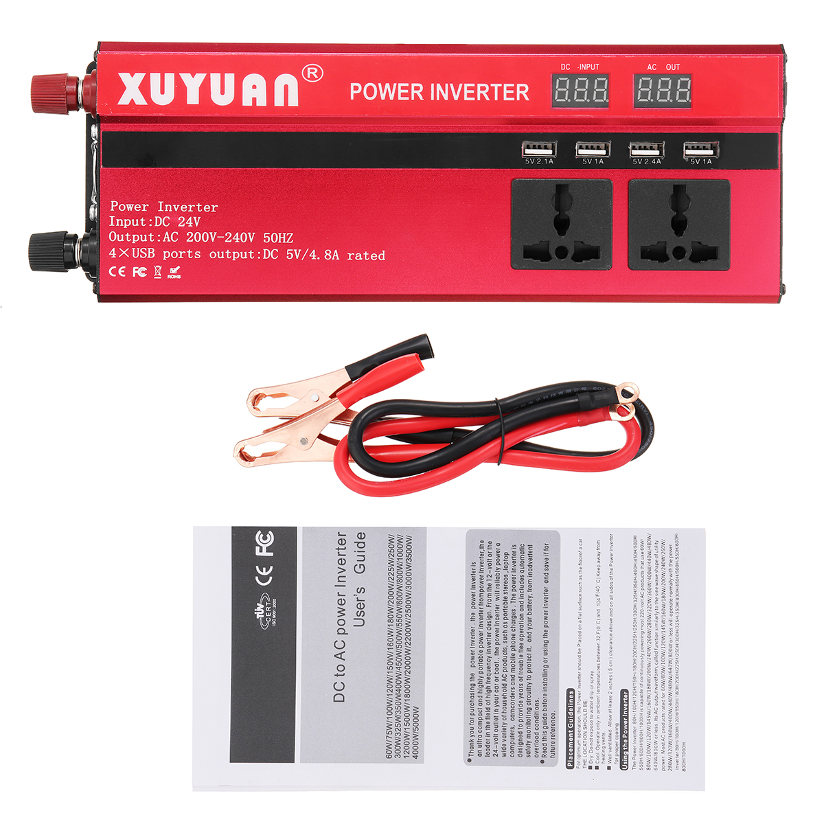 5000W-12V24V-DC-to-110V220V-AC-Solar-Power-Inverter-LED-Modified-Sine-Wave-Converter-Red-1287104-6