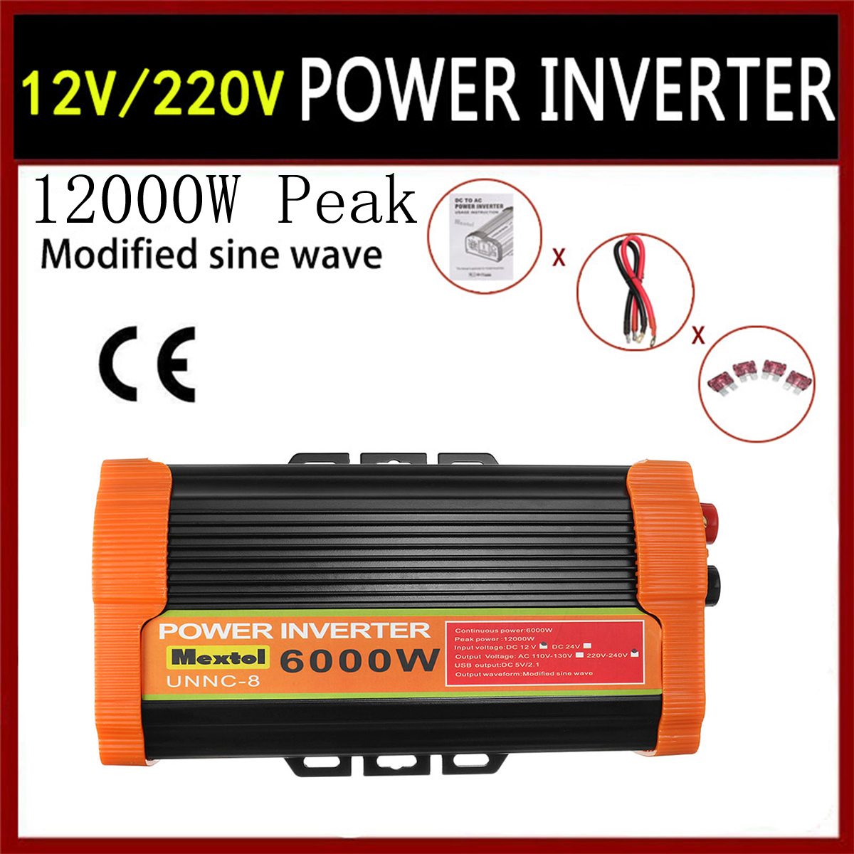 UNNC-8-6000W-Solar-Power-Inverter-12V-DC-To-220V-AC-Car-Modified-Sine-Wave-Converter-1269543-5