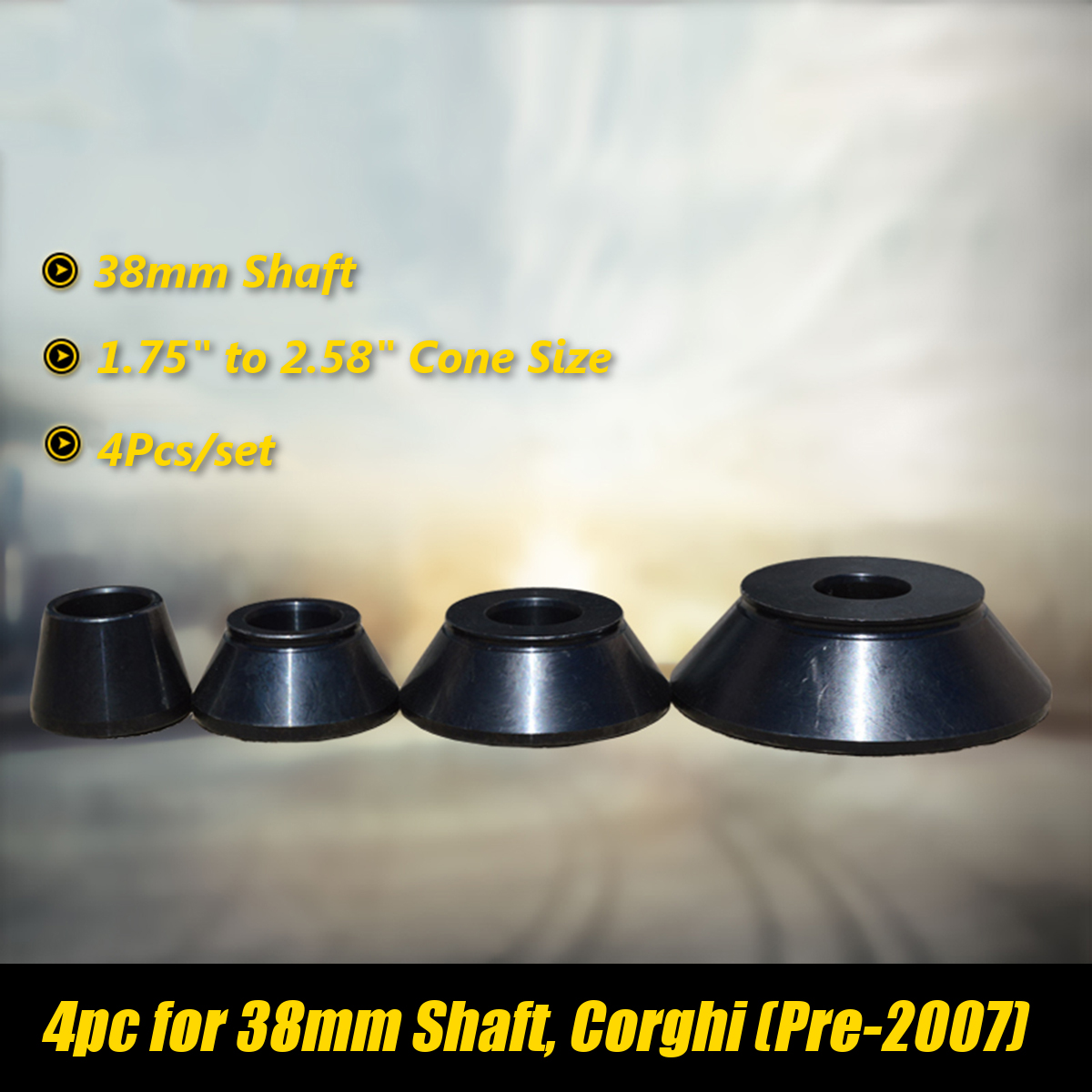 4Pcs-Balancer-Adaptor-Cones-Wheel-Balancer-Standard-Taper-Cone-Set-Shaft-Size-38mm-1181379-1