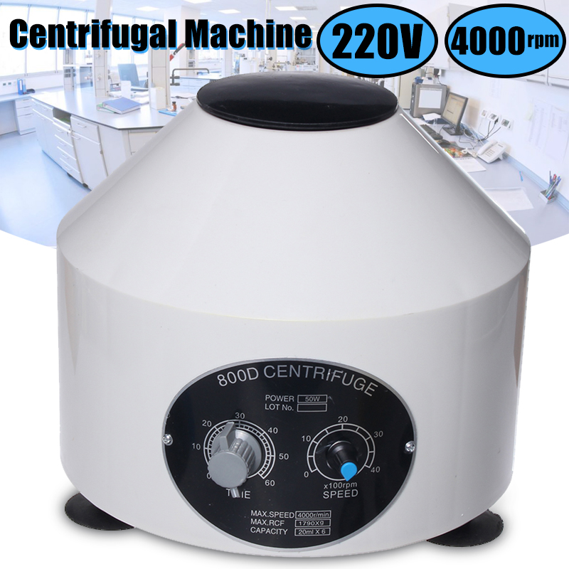 800D-Electric-Centrifuge-Machine-Lab-Laboratory-Medical-4000RPM-w-6x20ml-Rotor-1323116-1