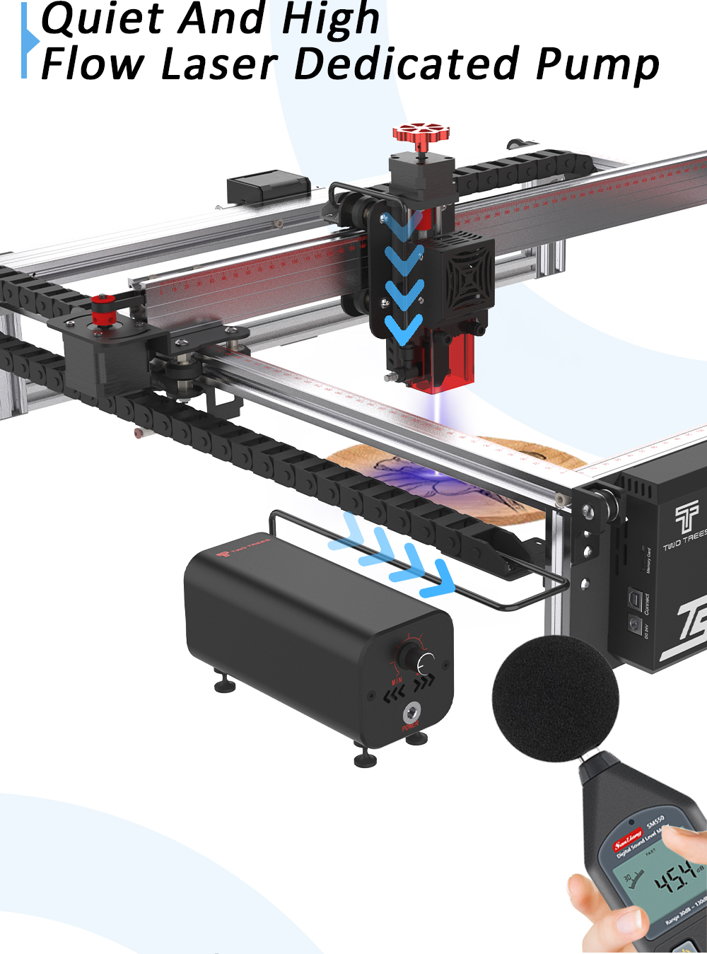 TWOTREESreg-Air-Pump-Air-Assist-System-Quiet-and-High-Flow-Fits-TwoTrees-Laser-Engravers-Laser-Engra-1962046-5