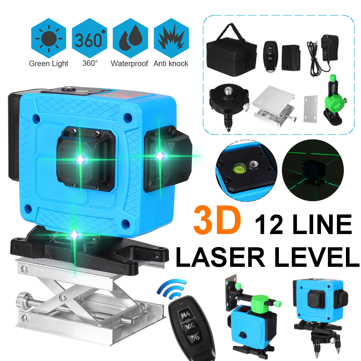 12-Line-Laser-Level-Green-Light-Self-Leveling-Cross-360deg-Rotary-Measure-with-Remote-1740211-1