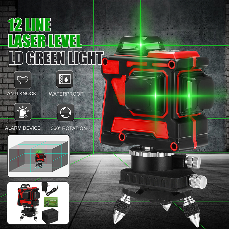 12-Line-Rotary-Laser-Level-Green-Light-3D-Cross-Laser-Self-Leveling-Measure-Tool-1616506-2
