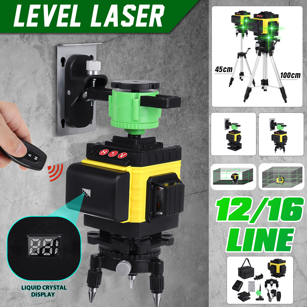 1216-Line-4D-Green-Light-Laser-Level-6000mAh-Large-Battery-Capacity-Digital-Self-Leveling-360deg-Rot-1759341-2