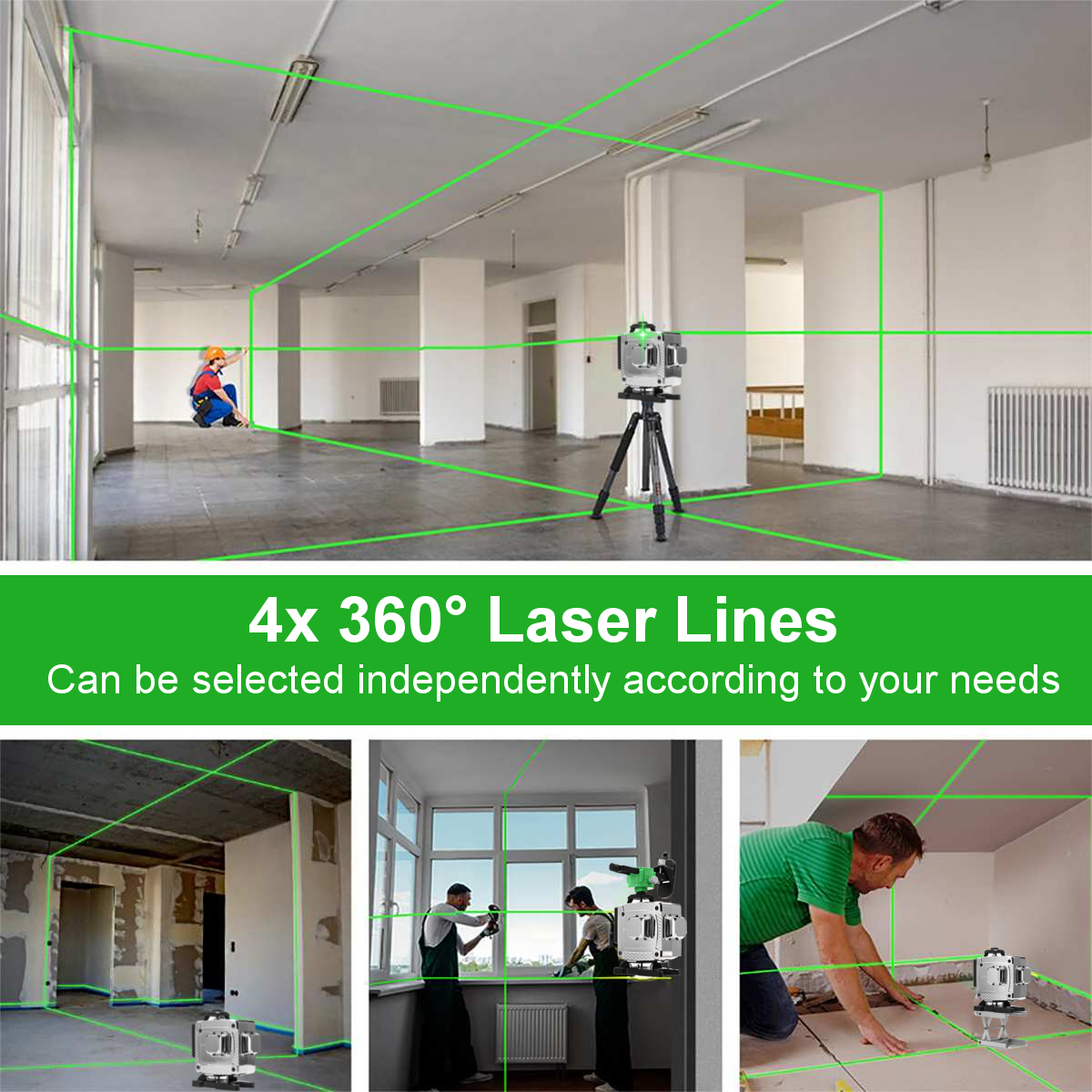 1216-Lines-4D-Green-Light-Laser-Level-Auto-Self-Leveling-Cross-360deg-Rotary-Measuring-1886261-12
