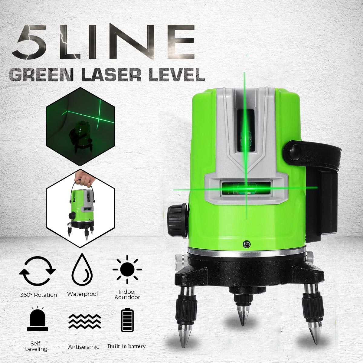 3D-5-Lines-Green-Laser-Level-Self-Leveling-360deg-Rotary-Cross-Measuring-Tool-1707097-1