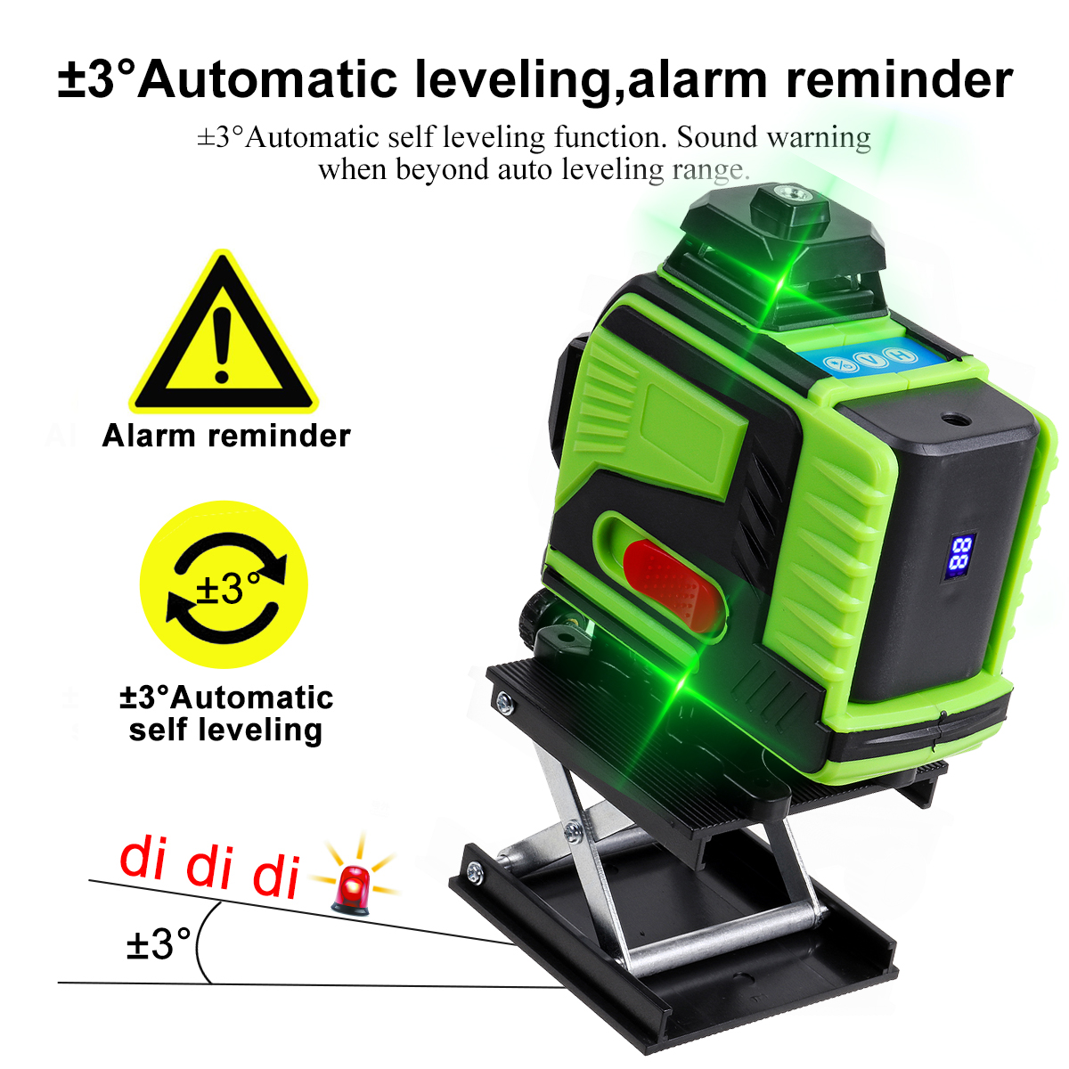 4D-16-Lines-Green-Light-Laser-Levels--360deg-Self-Rotary-Leveling-Measure-Tools-with-2PCS-Lithium-Ba-1941453-5