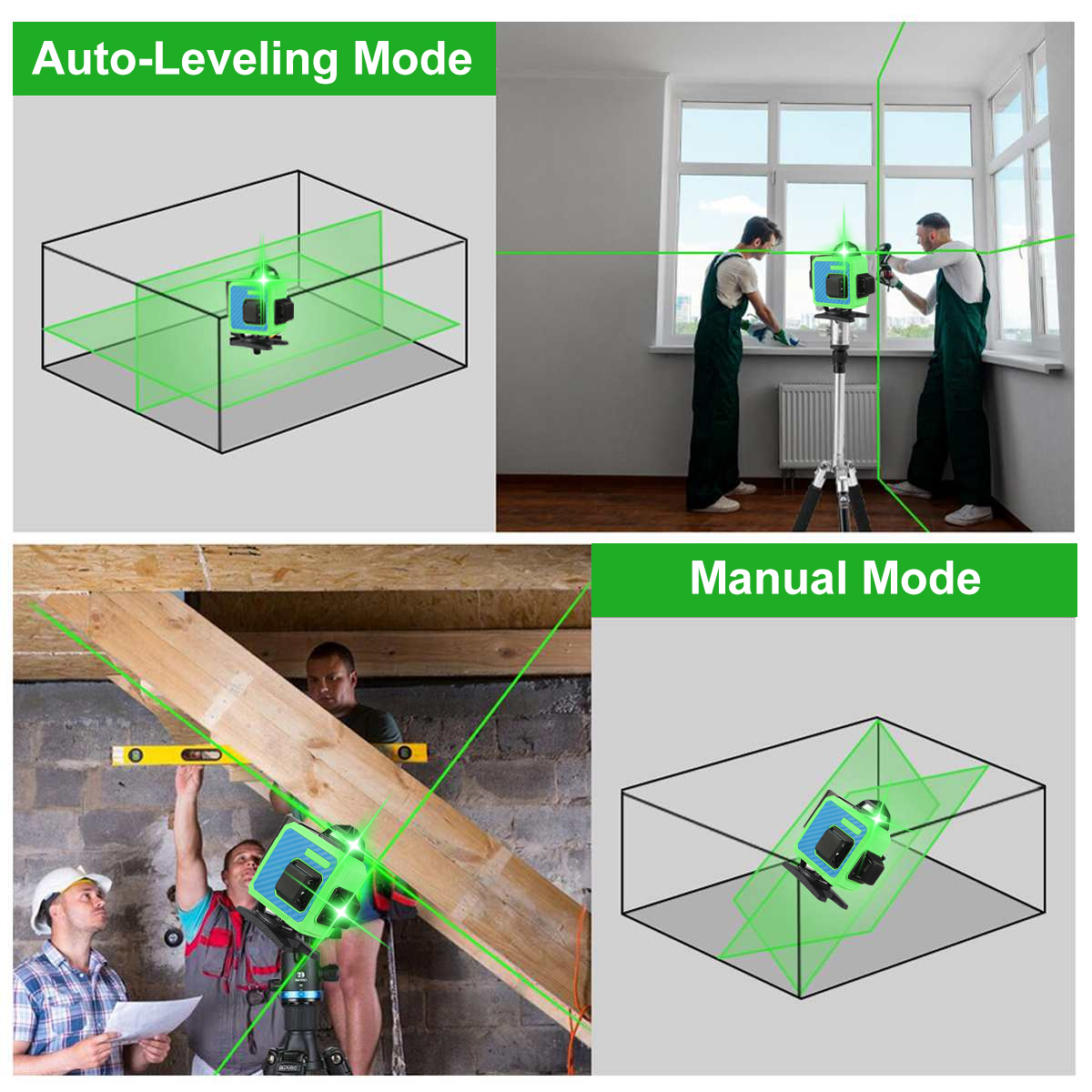 81216-Line-4D-Green-Laser-Level-360deg-Self-Leveling-Measure-Tool-Horizontal-Vertical-1953101-16