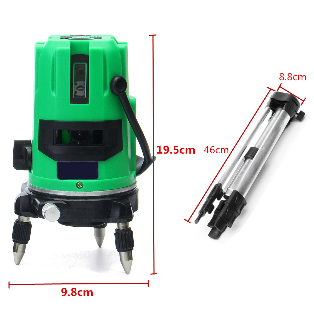 Green-2-Line-2-Points-Laser-Level-360-Rotary-Laser-Line-Self-Leveling-with-Tripod-1166735-10