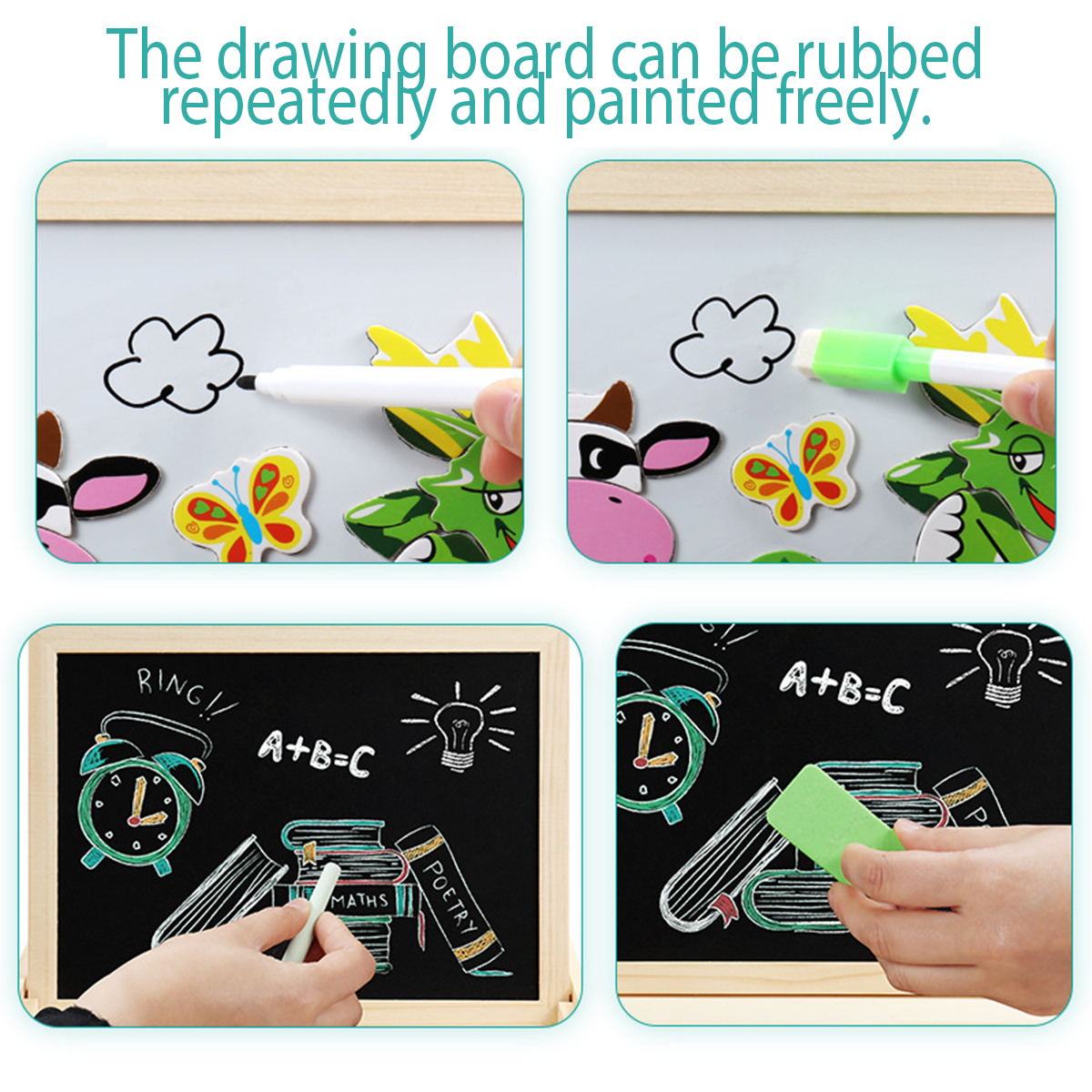 Wood-Magnetic-Drawing-Board-Animal-Puzzle-Toys-Jigsaw-Puzzle-Toy-Kids-Early-Educational-Learning-1502141-6
